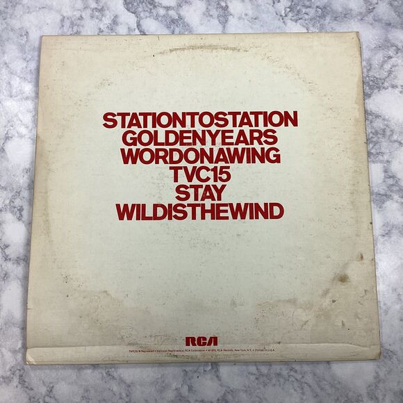 David Bowie Station To Station Vinyl Record LP RCA APL1-1327 Untested 1976 - Picture 2 of 7